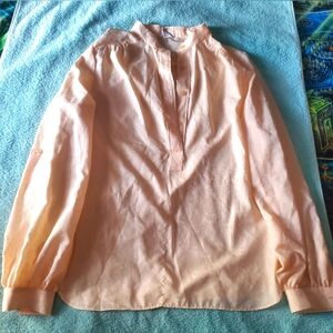 Light peach blouse